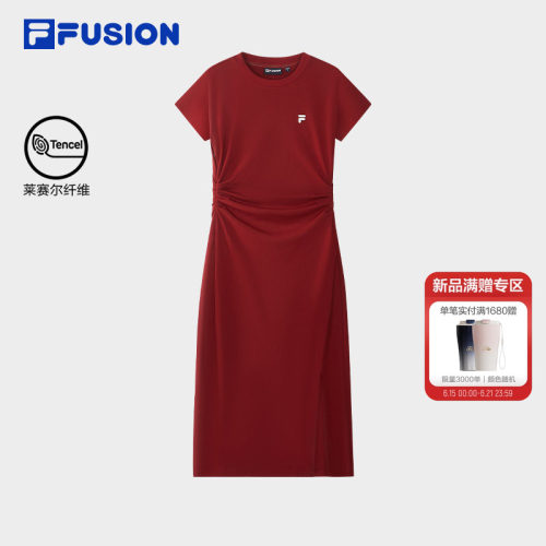 FILAFUSION斐乐女士针织连衣裙