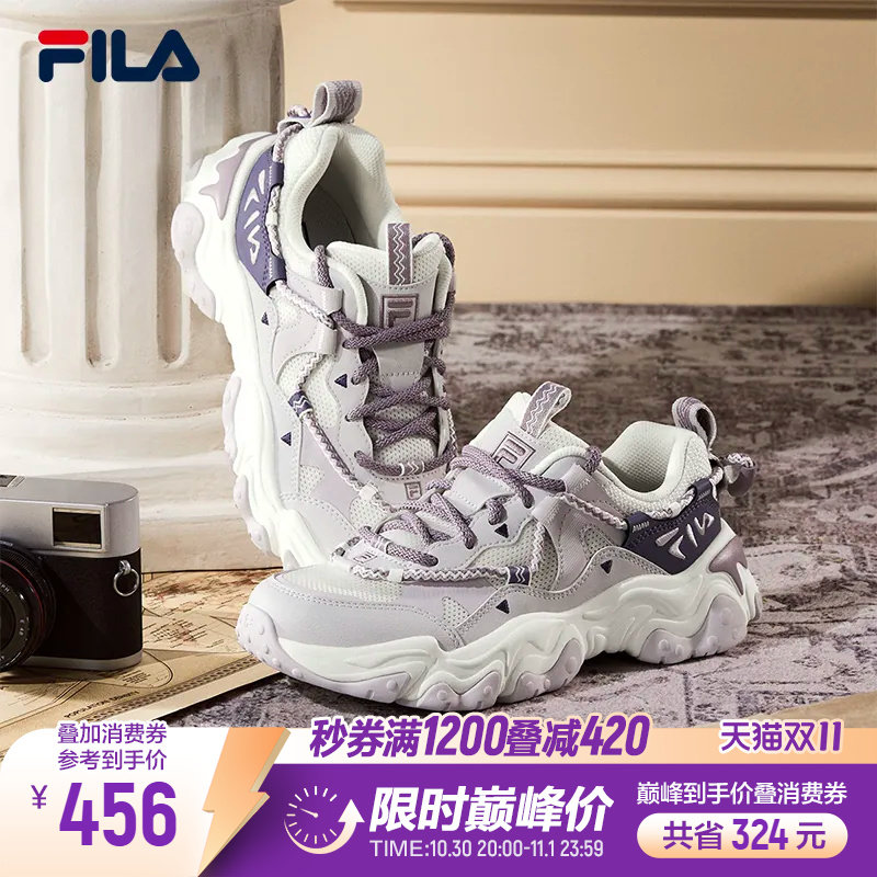 斐乐猫爪5丨复古风老爹鞋