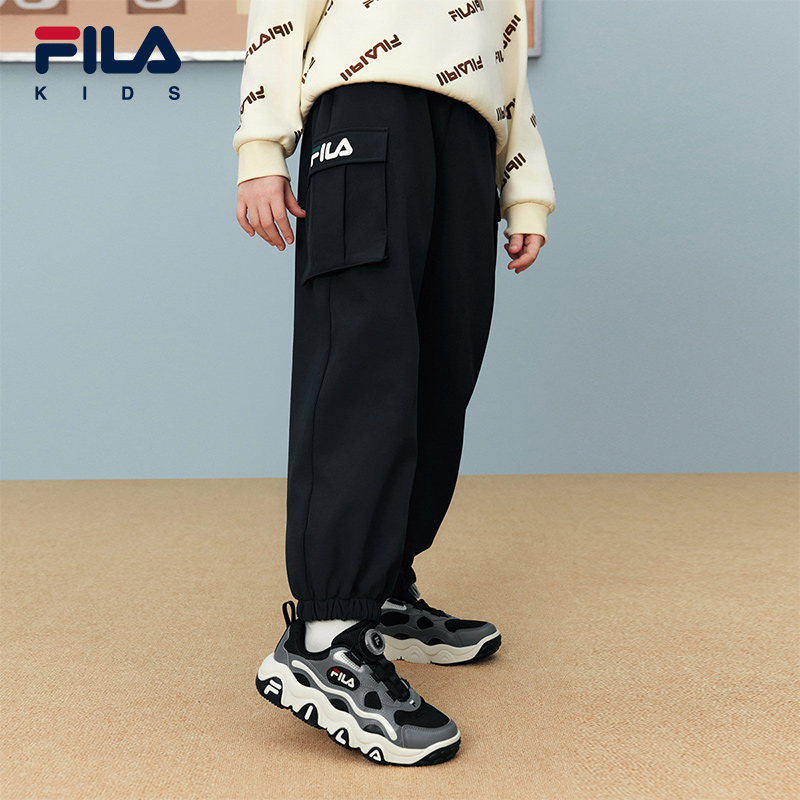 FILAKIDS斐乐儿童梭织长裤