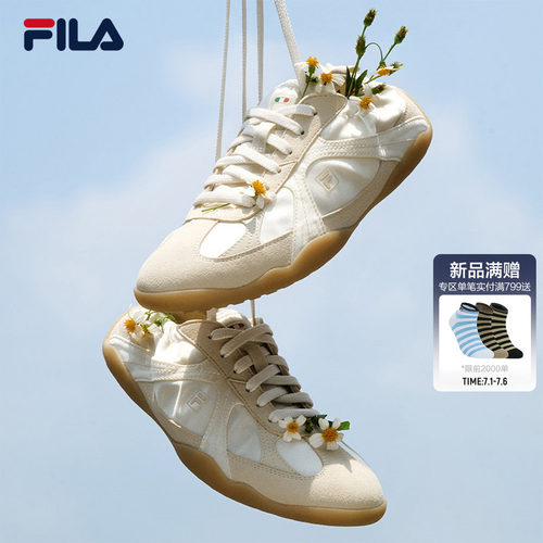 FILA斐乐女薄底芭蕾德训鞋夏季