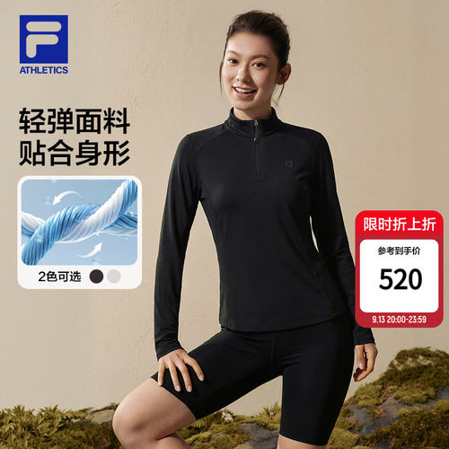FILA斐乐女子针织长袖上衣