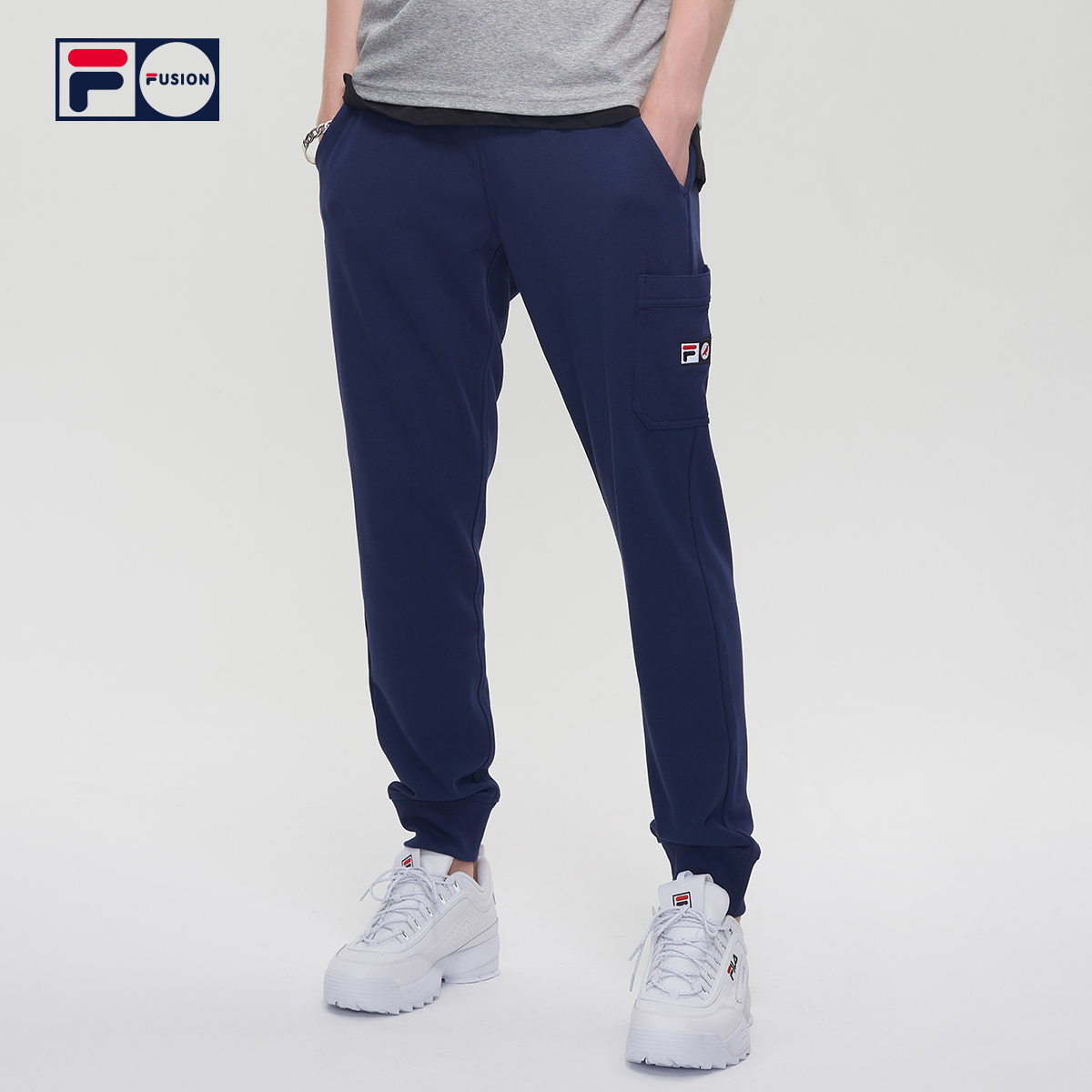 FILA FUSION x Stapleì³ÀÖÄÐŮͬ¿î³¤¿ã2018Ïļ¾Ê±ÉÐÕëÖ¯Ô˶¯¿ã