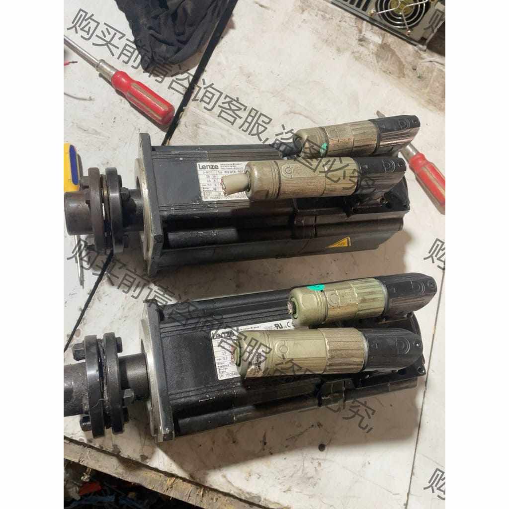 功能正常议价 伦ci伺服电机1.2kw两台，伦ciMC809F38-R80P1