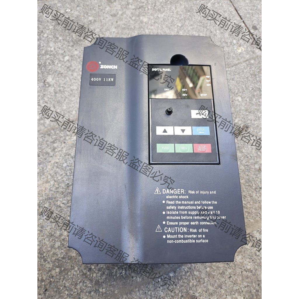 功能正常议价 拆机众辰变频器 H3400P0011K 380V 11K