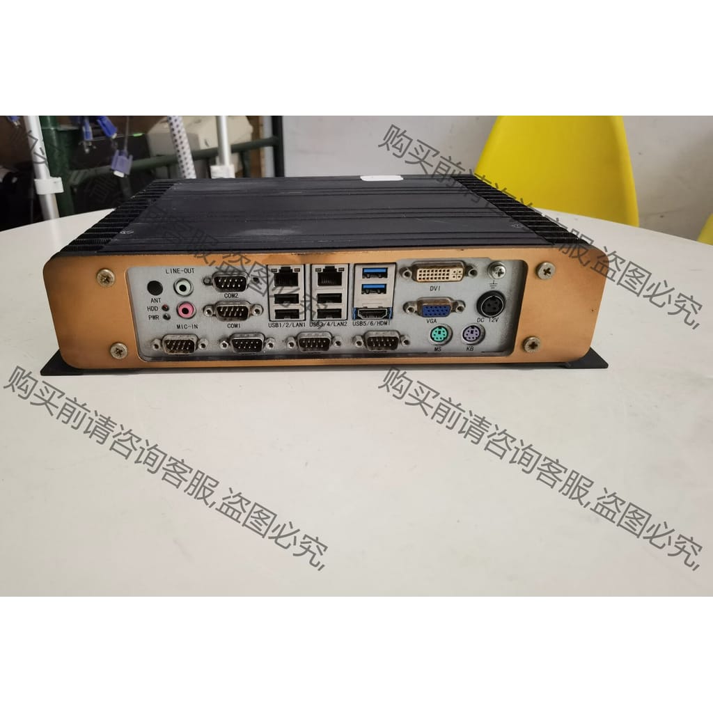 功能正常议价 华北工控 四核J1900工控主机，软路由，itx主板，全