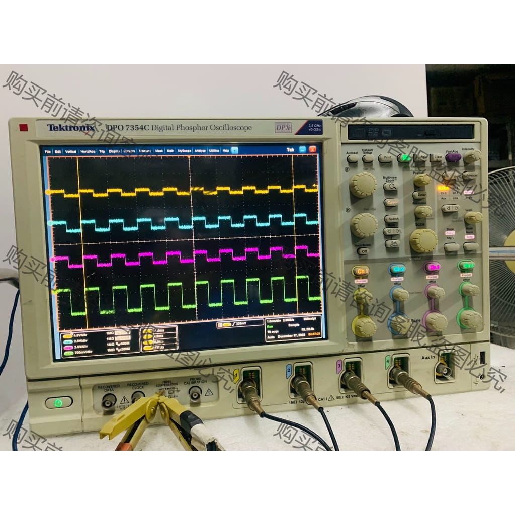 功能正常议价 泰克DPO7354C数字荧光示波器 3.5GHz 40GS