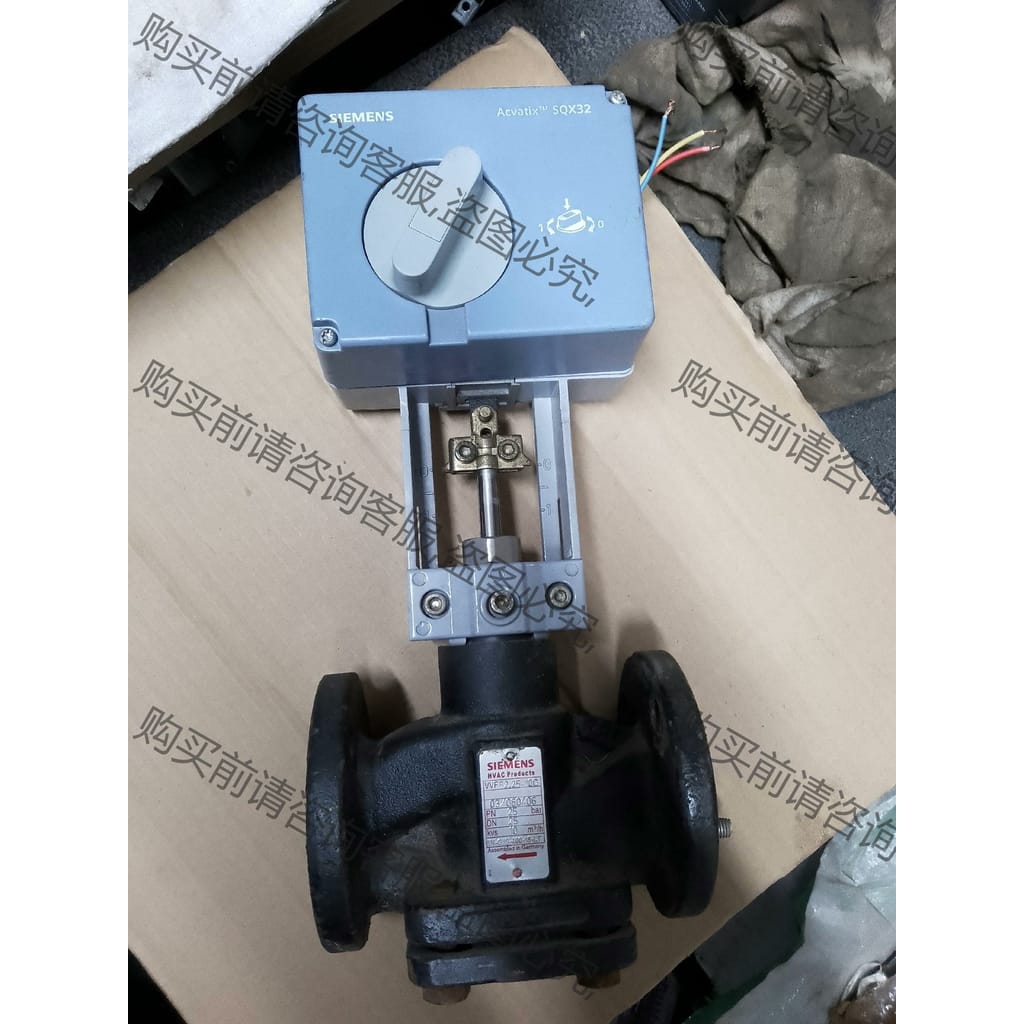 功能正常议价 西门ziSQX32电动阀门执行器带阀体
