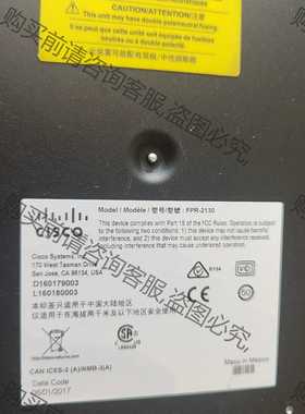 功能正常议价 FPR2130-NGFW-K9万兆防火墙