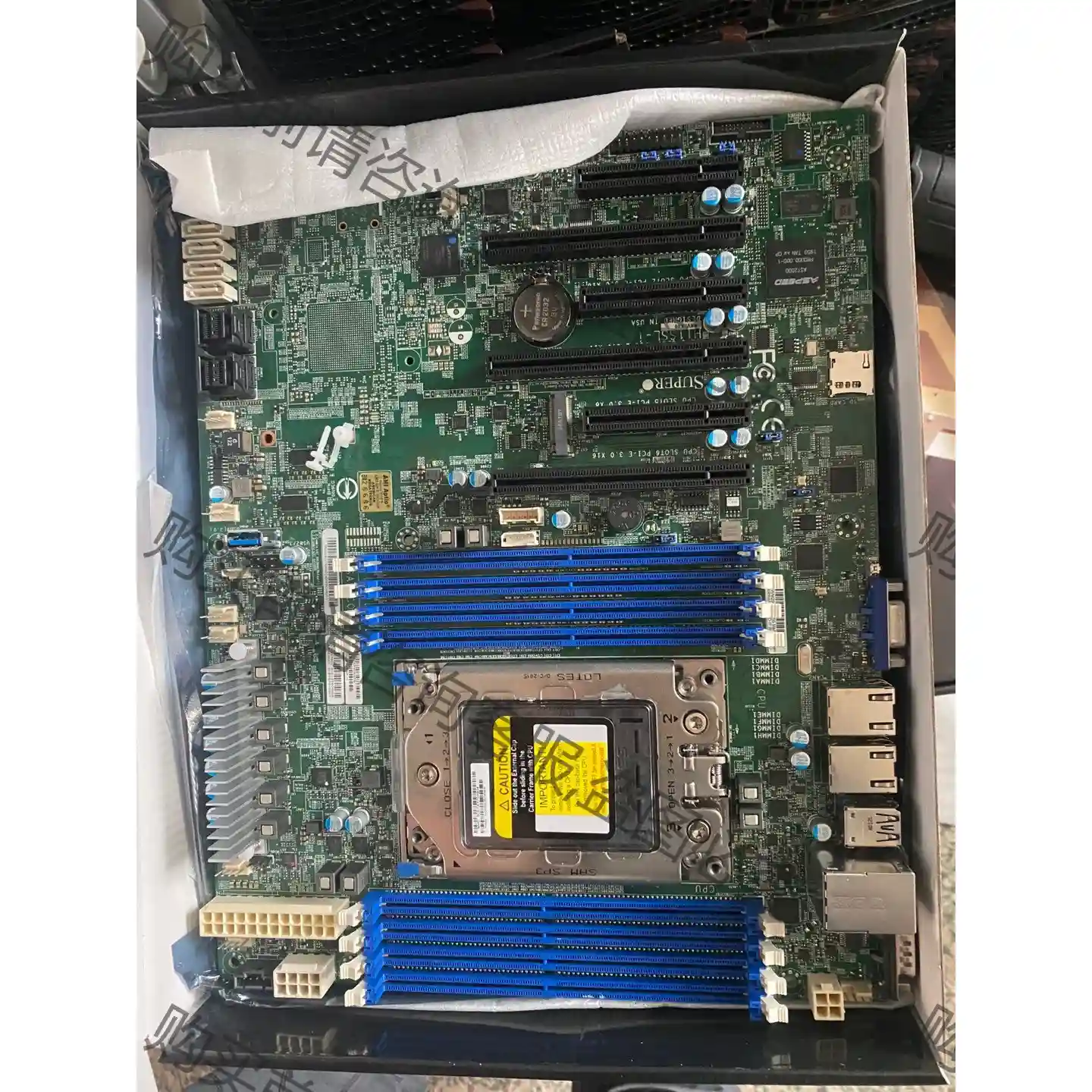超微h11ssl-i主板 amd 7302cpu 7h12 先议价 包上机好用