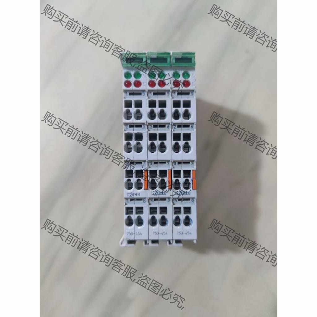 功能正常议价 拆机WACO万可PLC模块750-454