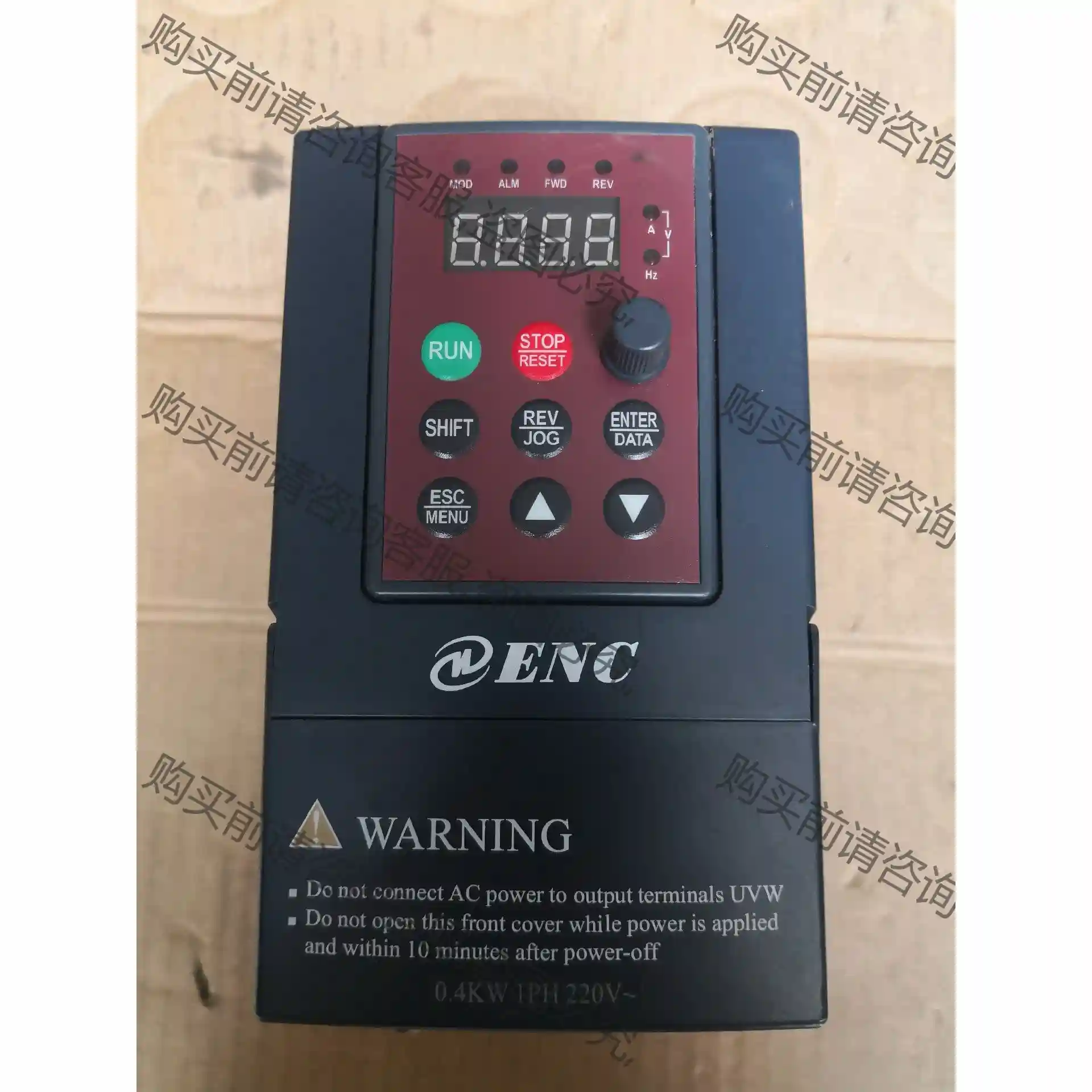 易能0.4kw变频器EDS800-2S0004N 先议价 包上机好用