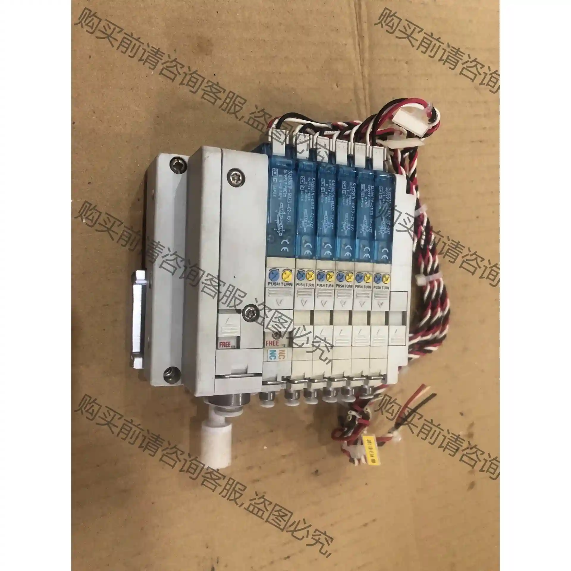 正品SM集装电磁阀SJ3A60TN-5MZD-C2-X27 先议价 包上机好用