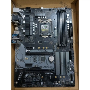 华擎Z390 Pro4、支持八九代U、DDR4插槽，成色9. 先议价 包上机好