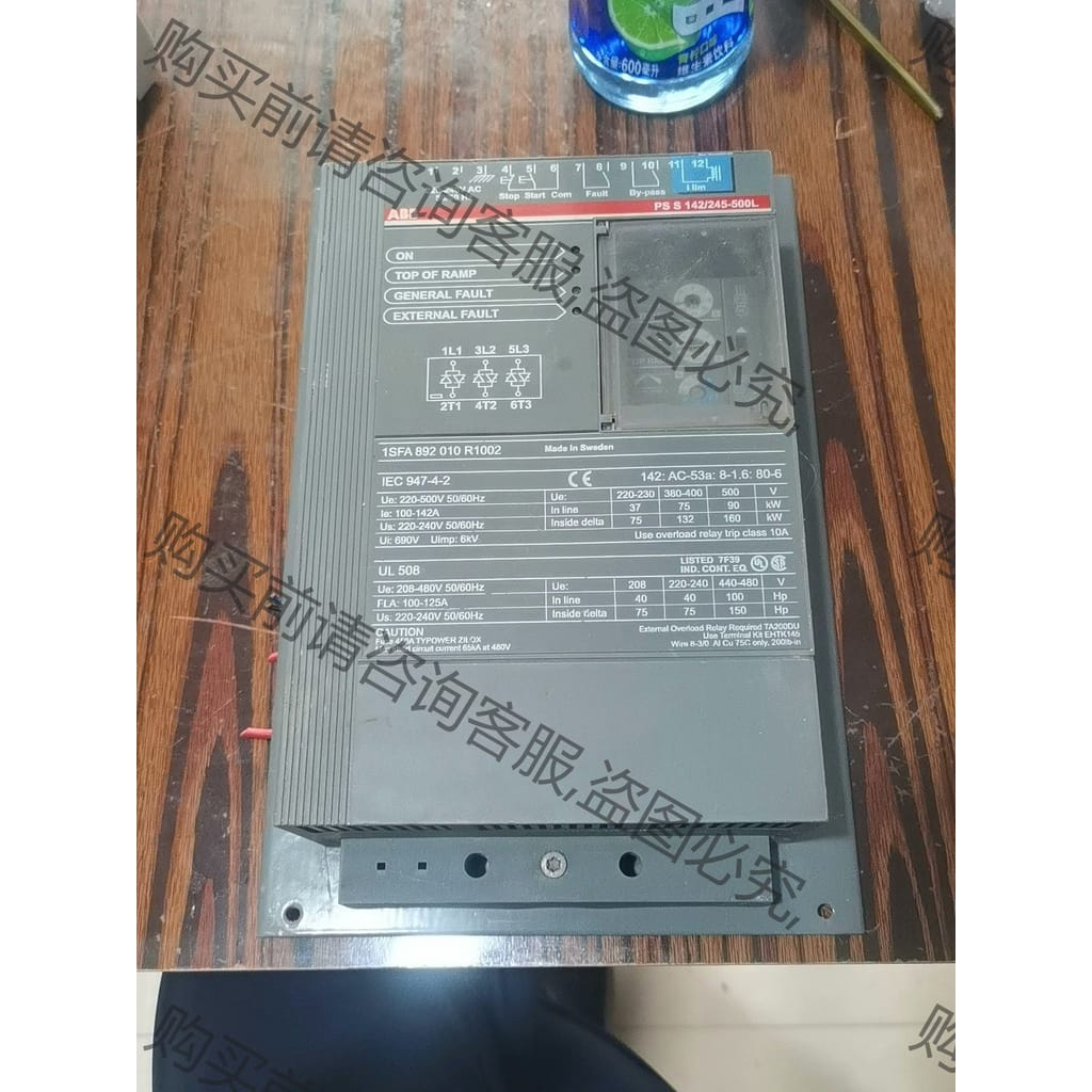 功能正常议价 拆机AB 软启动器 PS S 142/245-500，成