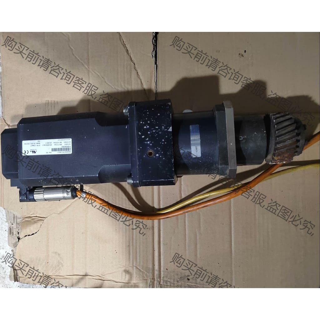 功能正常议价 贝加莱伺服电机 8MSA5M.RO-V801-1,实物如图二