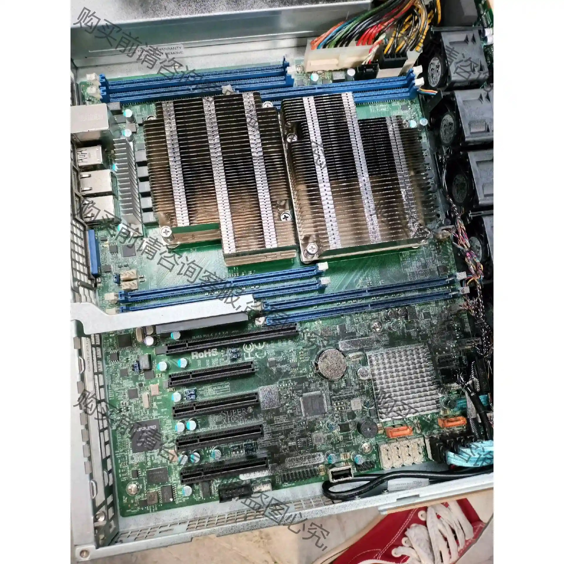 超微X10DRL-I双路服务器主板C612芯片E5-26系列 先议价 包上机好