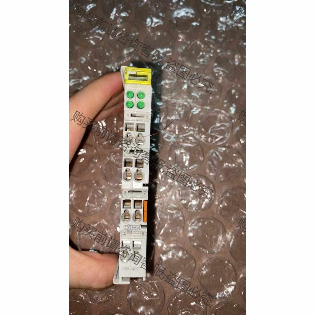 功能正常议价 WAGO万可PLC模块 750-402 二手拆机 实物拍摄