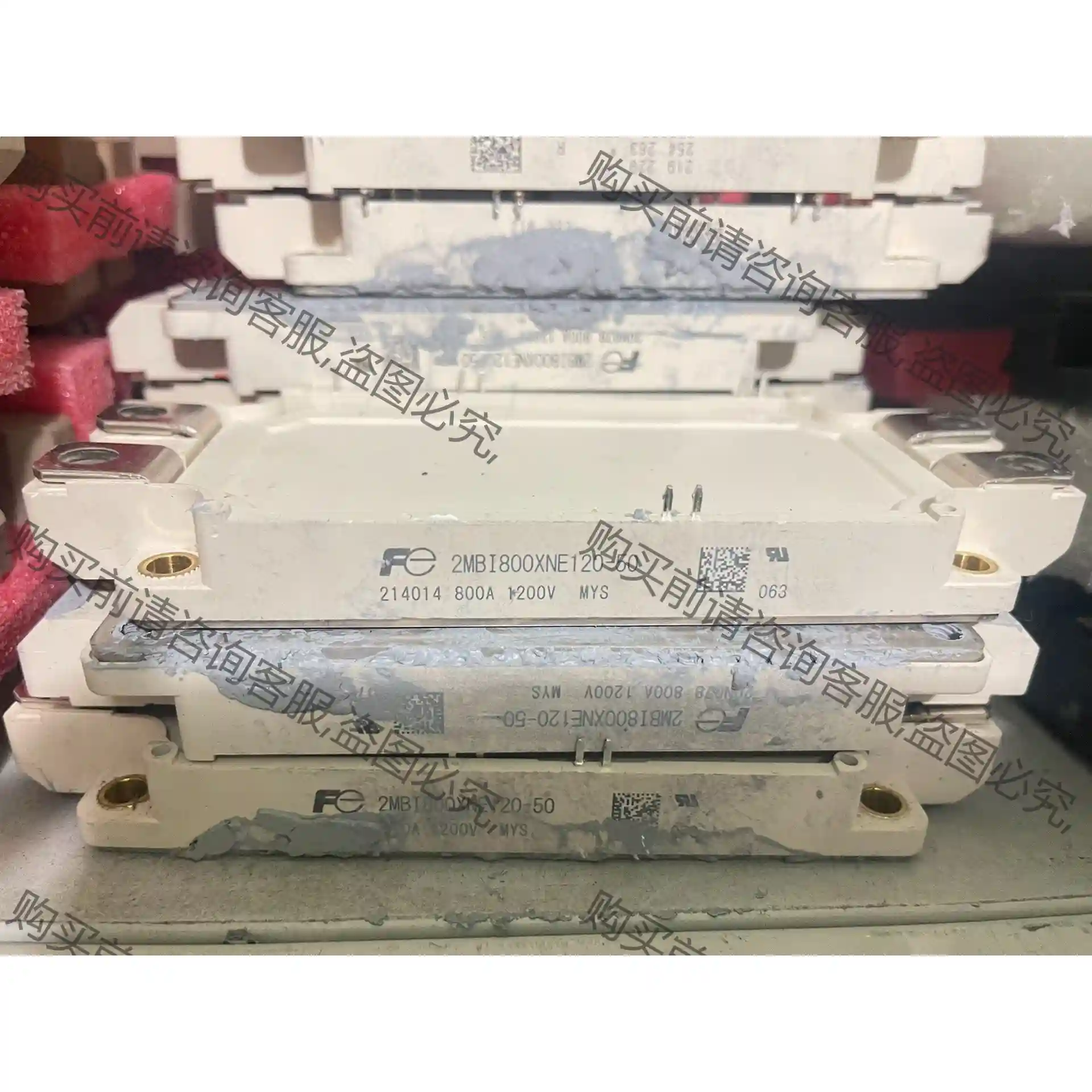 2MBI800XNE120-50模块原装拆机功能质量包好，有 先议价 包上机好