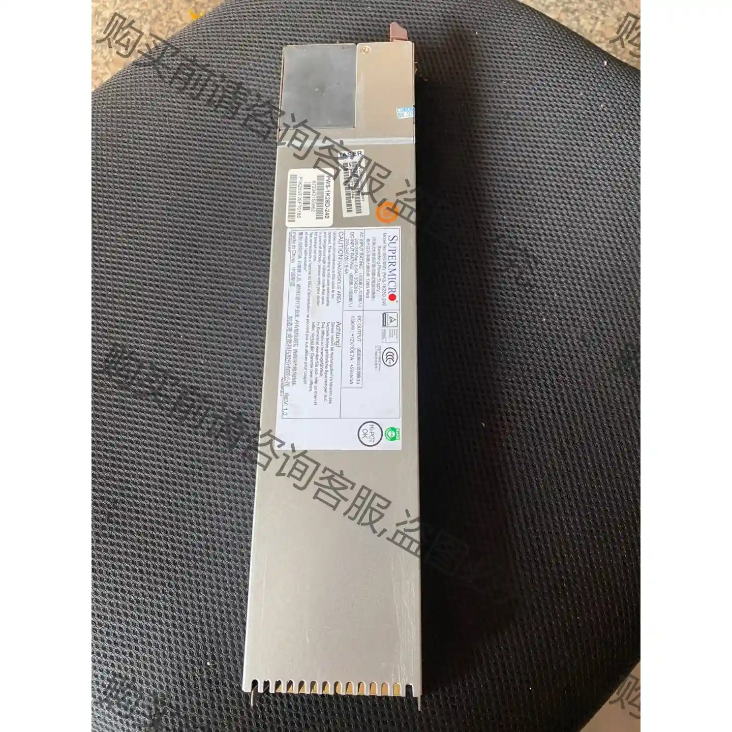 超微服务器电源Pws-1k28d-240 sq 1280w 先议价 包上机好用