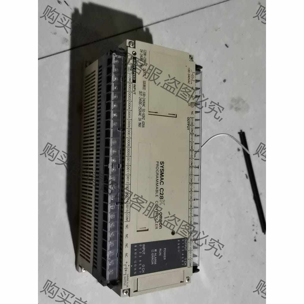 功能正常议价 欧姆longPLC拆机件SYSMAC.C28K-CDR-A成色如图