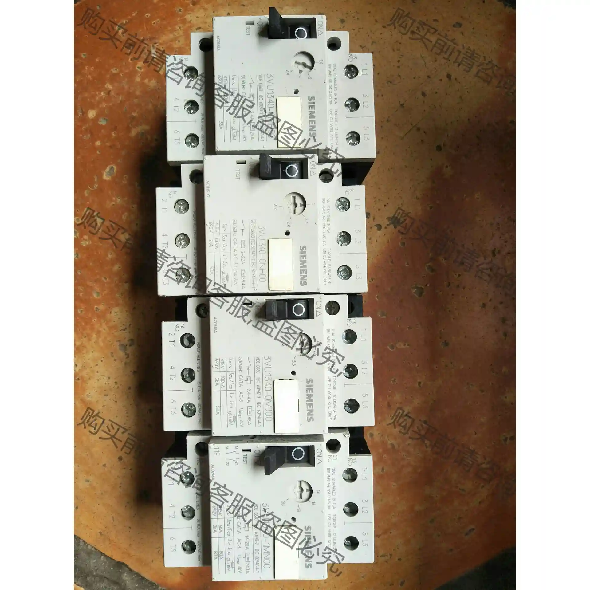 西门zi马达保护断路器3VU1340-0NH00 3VU13 先议价 包上机好用