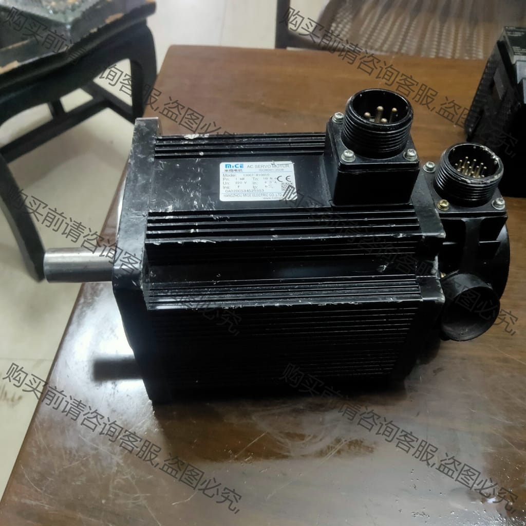 功能正常议价 米格伺服电机130ST-M10010 -1KW -10