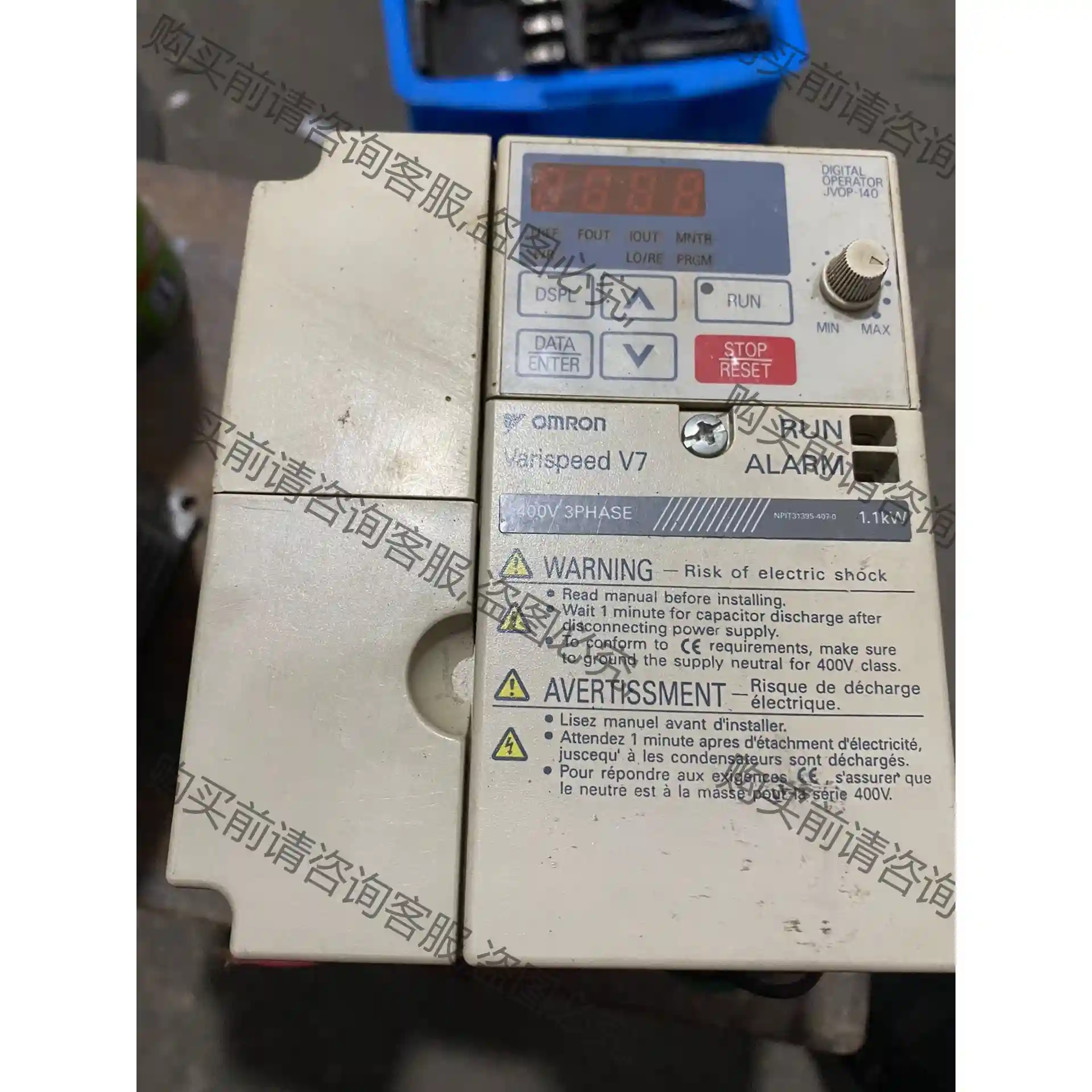 安川变频器V7AT42P2，380V，2.2KW，现货如图， 先议价 包上机好