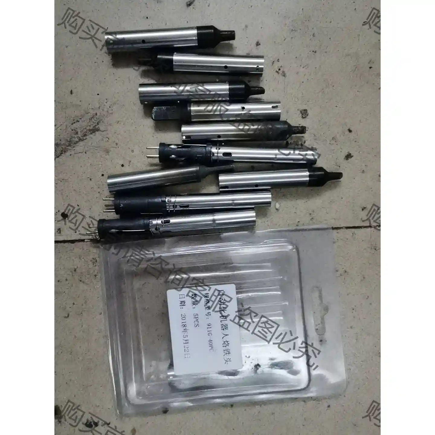 自动化机器人烙铁头911G-40PC 图中11个40元包邮 先议价 包上机好