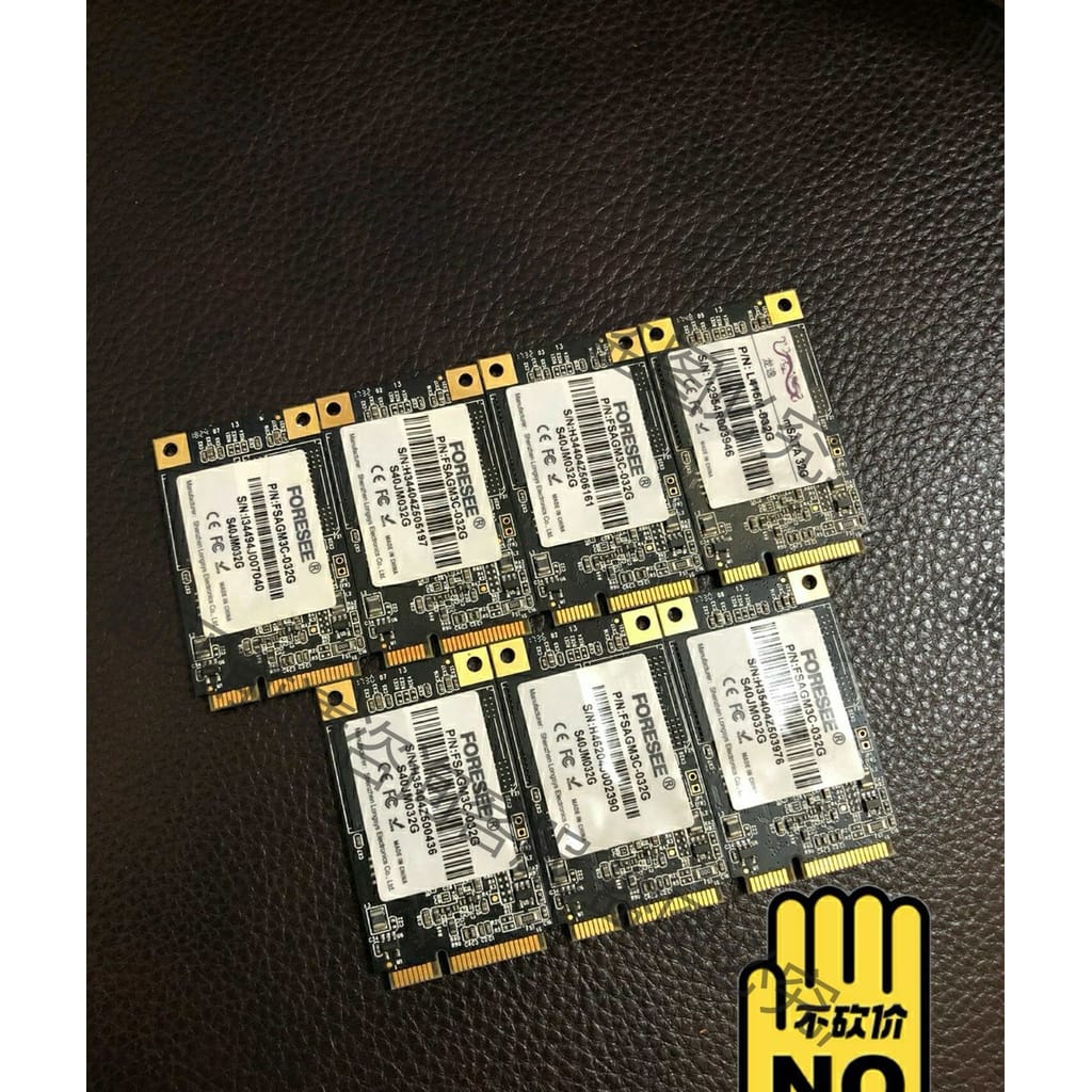 功能正常议价 32G正品黑板江波龙固态硬盘 mSATA3 小马主控 M