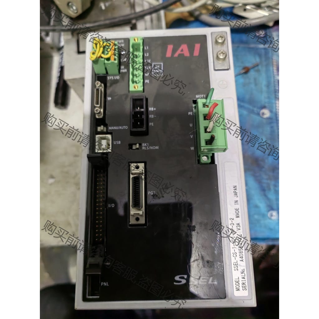 功能正常议价 拆机IAI伺服驱动器，型号：SSEL-CS-1-201-NP
