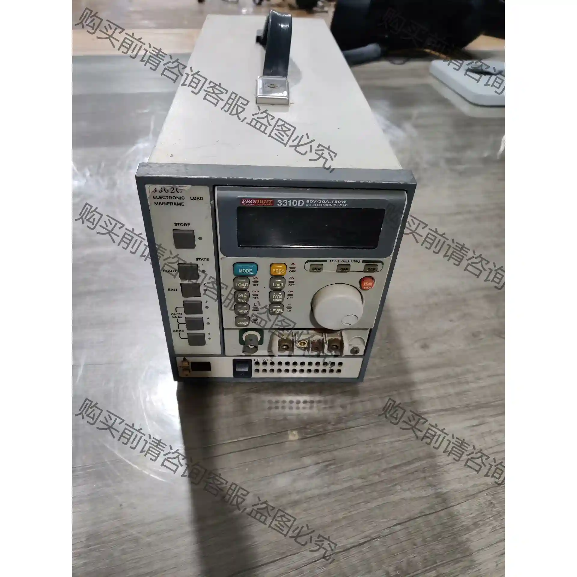台湾PRODIGIT博计3302C框+3310电子负载 60 先议价 包上机好用