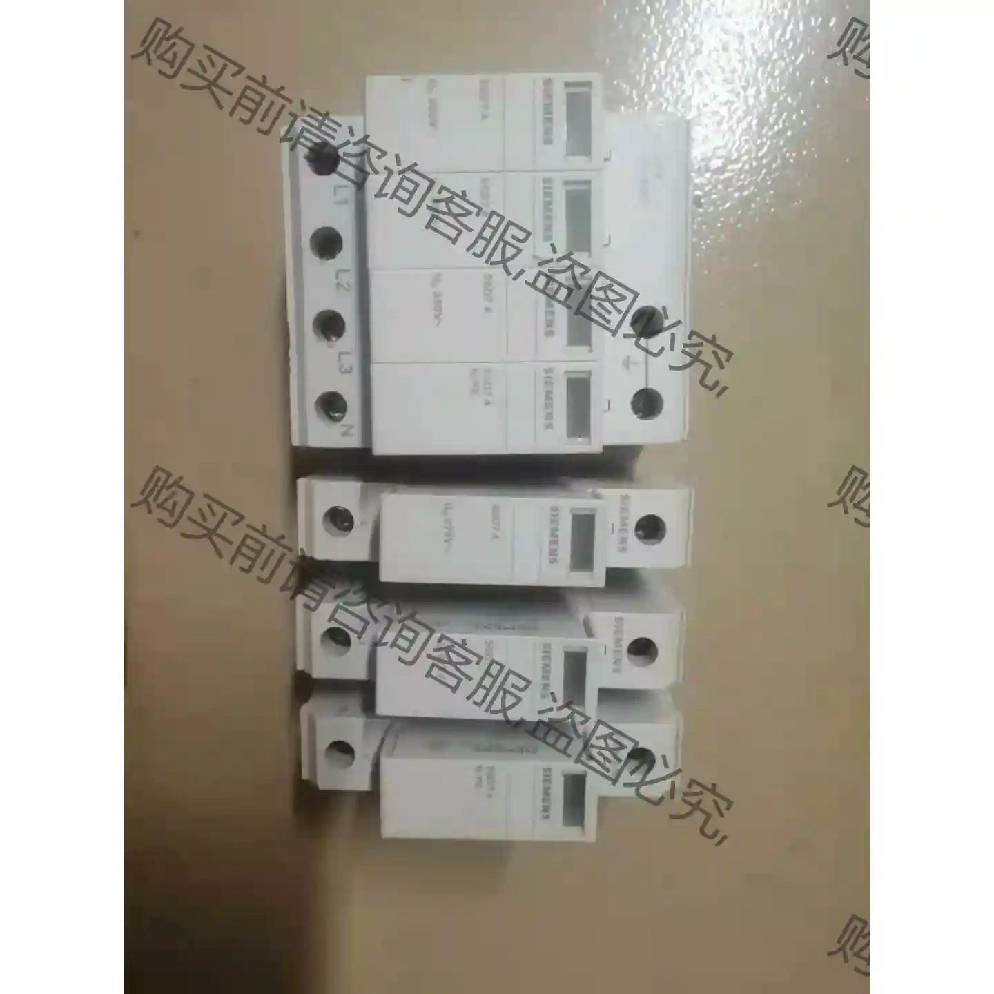 原装正品西门zi5SD74电涌保护器，350V.4P一个1p3 先议价 包上机