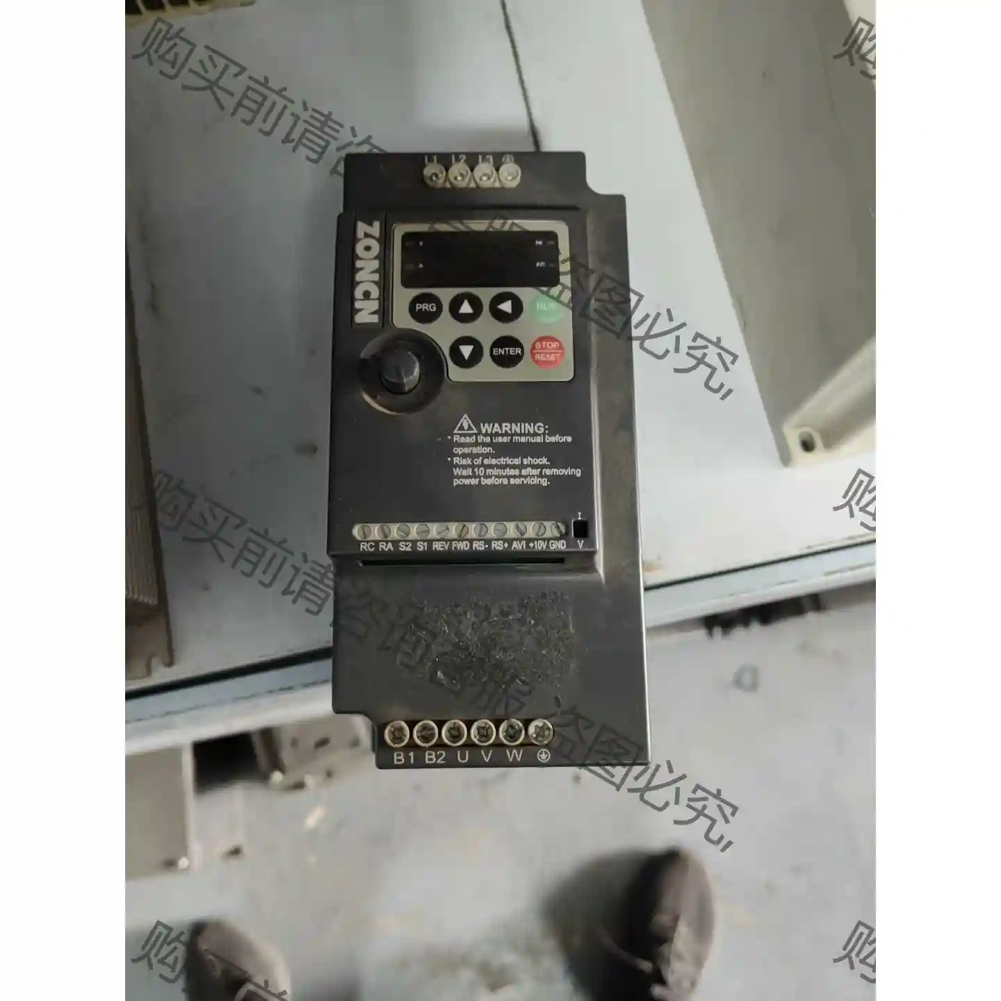 众辰变频器NZ200-3R7G. 3.7KW. 拆机包好。 先议价 包上机好用