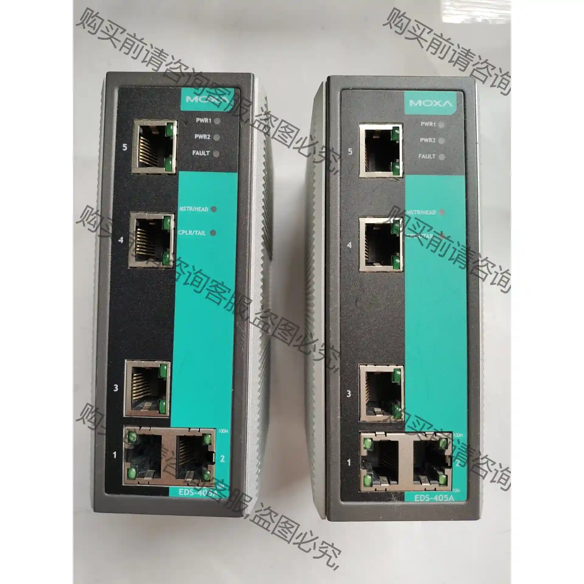 MOXA EDS 405A 208A 308A工业以太网交换 先议价 包上机好用