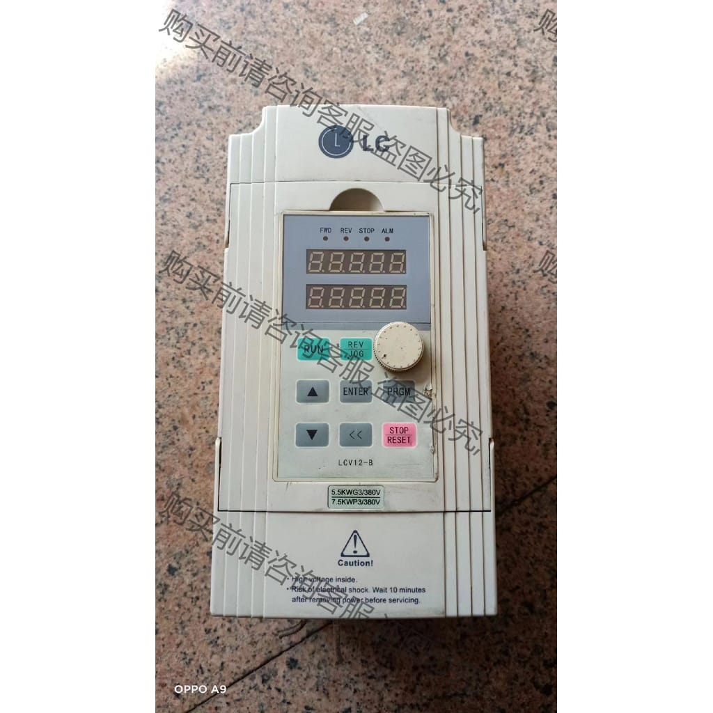 功能正常议价 菱川变频器LCV12S一H一4T5.5G一A，二手拆机成色外