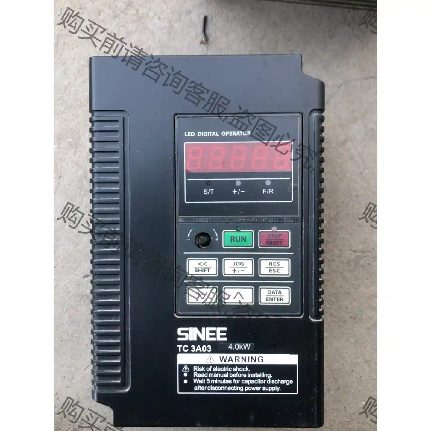 正弦4千瓦变频器tc3a03-4r0-3cb 先议价 包上机好用