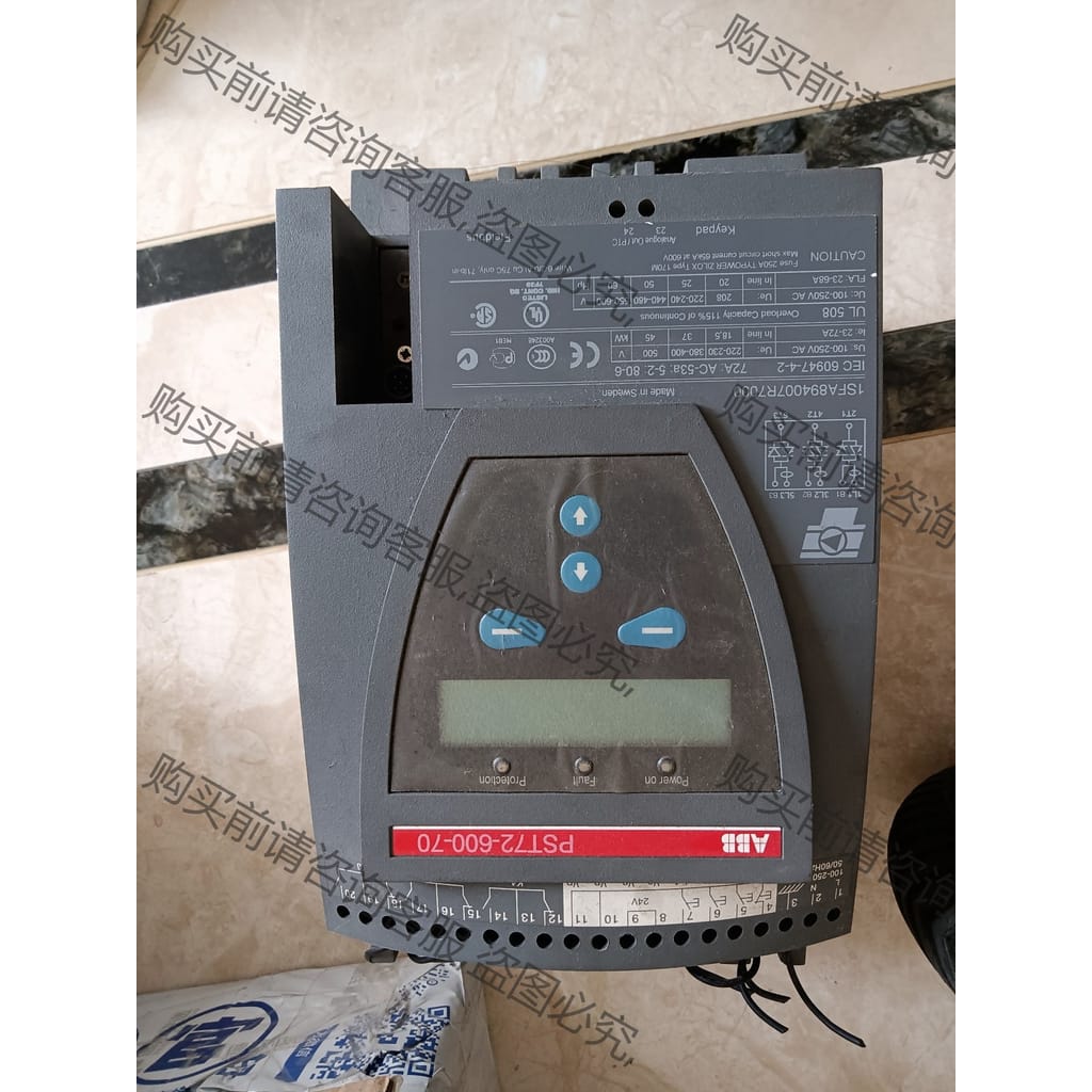 功能正常议价 PST72-600-70软启动abb 37KW议价