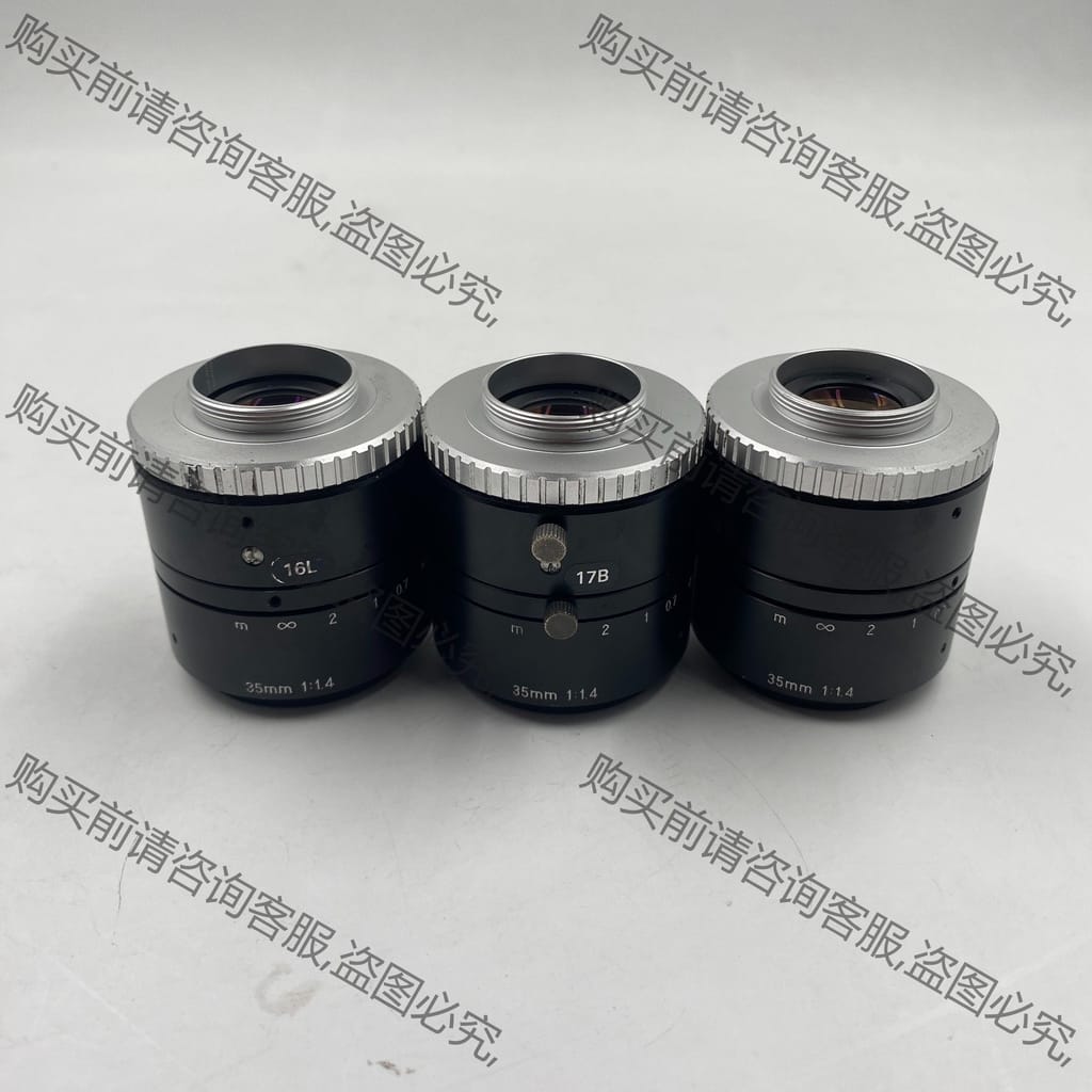 功能正常议价 VST SV-3514H 35mm 1:1.4 工业高分辨率