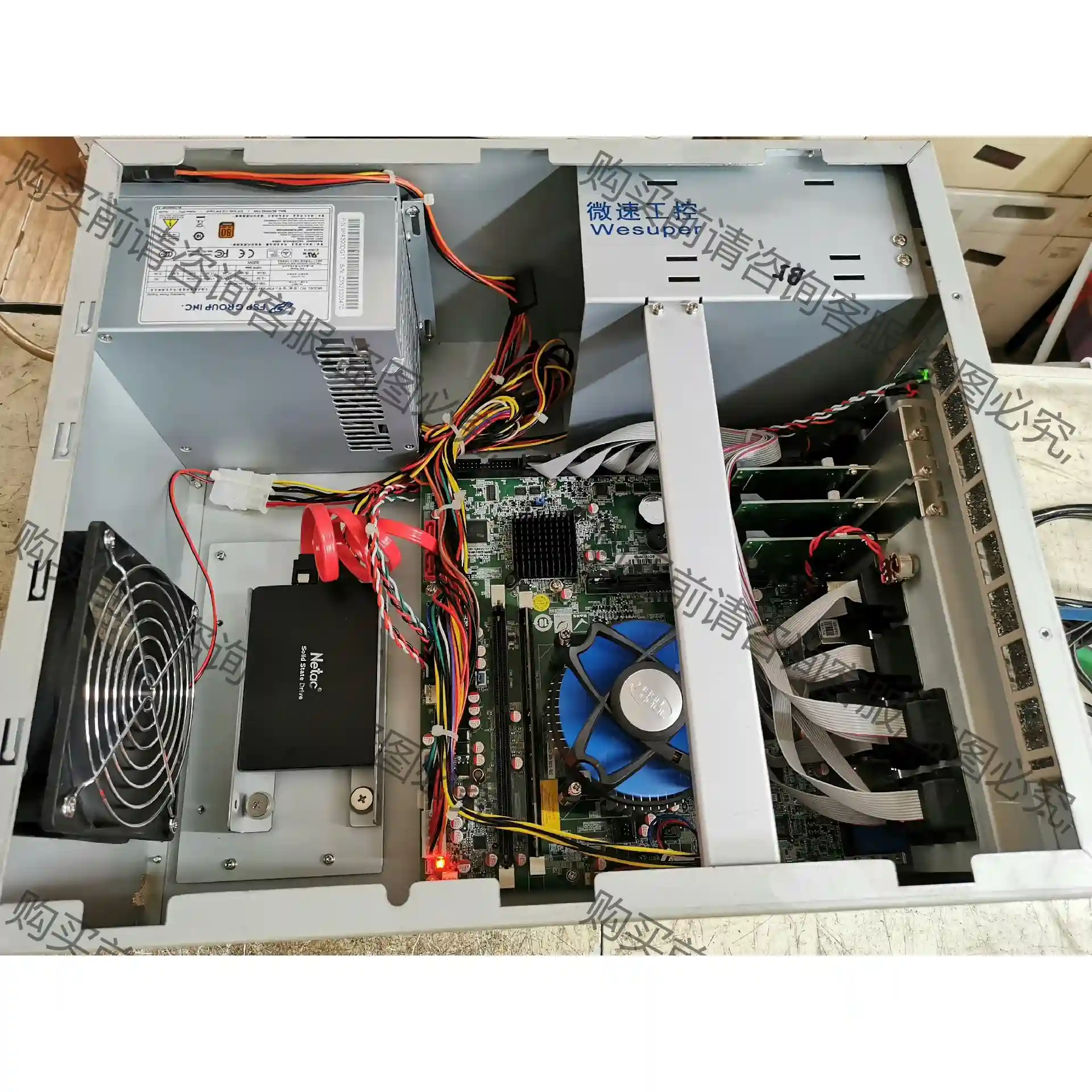 威强 GDYT-IMB-H612B-R10 工控机。 先议价 包上机好用