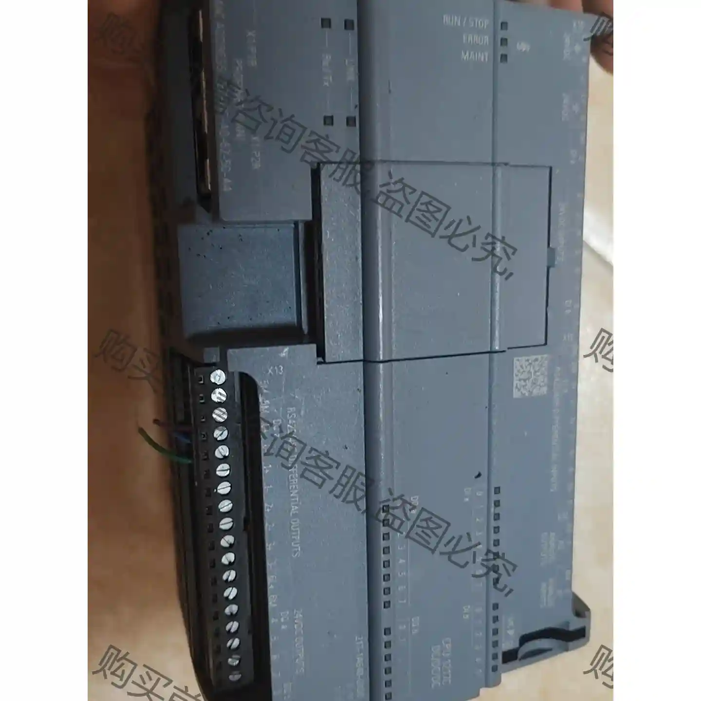 西门ziPLC,217-1AG40。一台功能完好,成色如图,少 先议价 包上