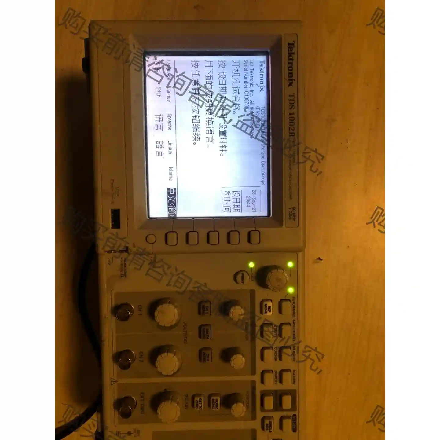泰克 TDS1002B 示波器 先议价 包上机好用