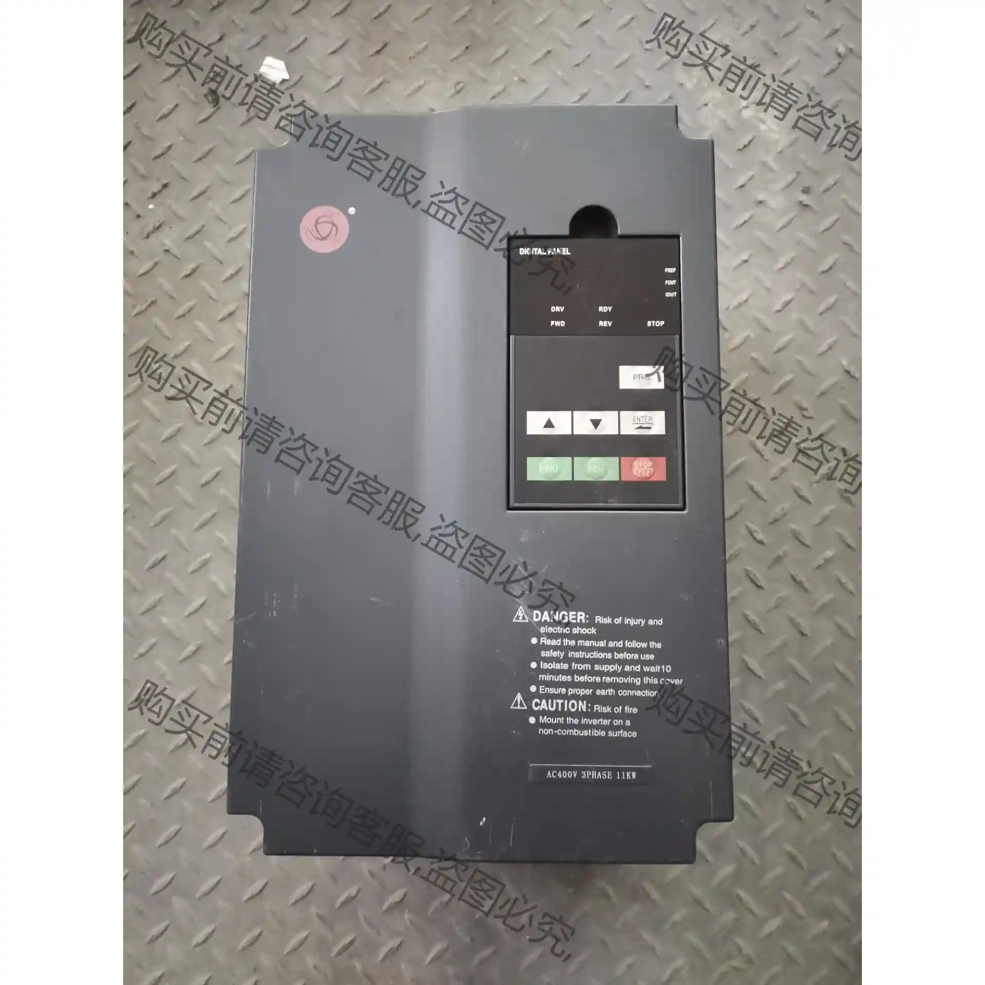 众辰变频器H3400A0011K 11kw 380V二手拆机 先议价 包上机好用