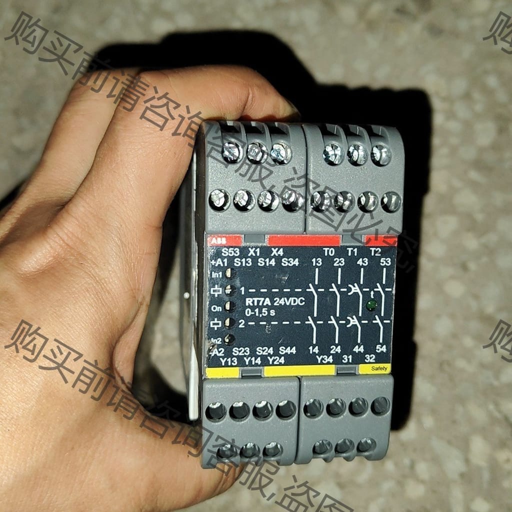 功能正常议价 原装ABJOKAB安全继电器RT7A 0-1.5S货号2T