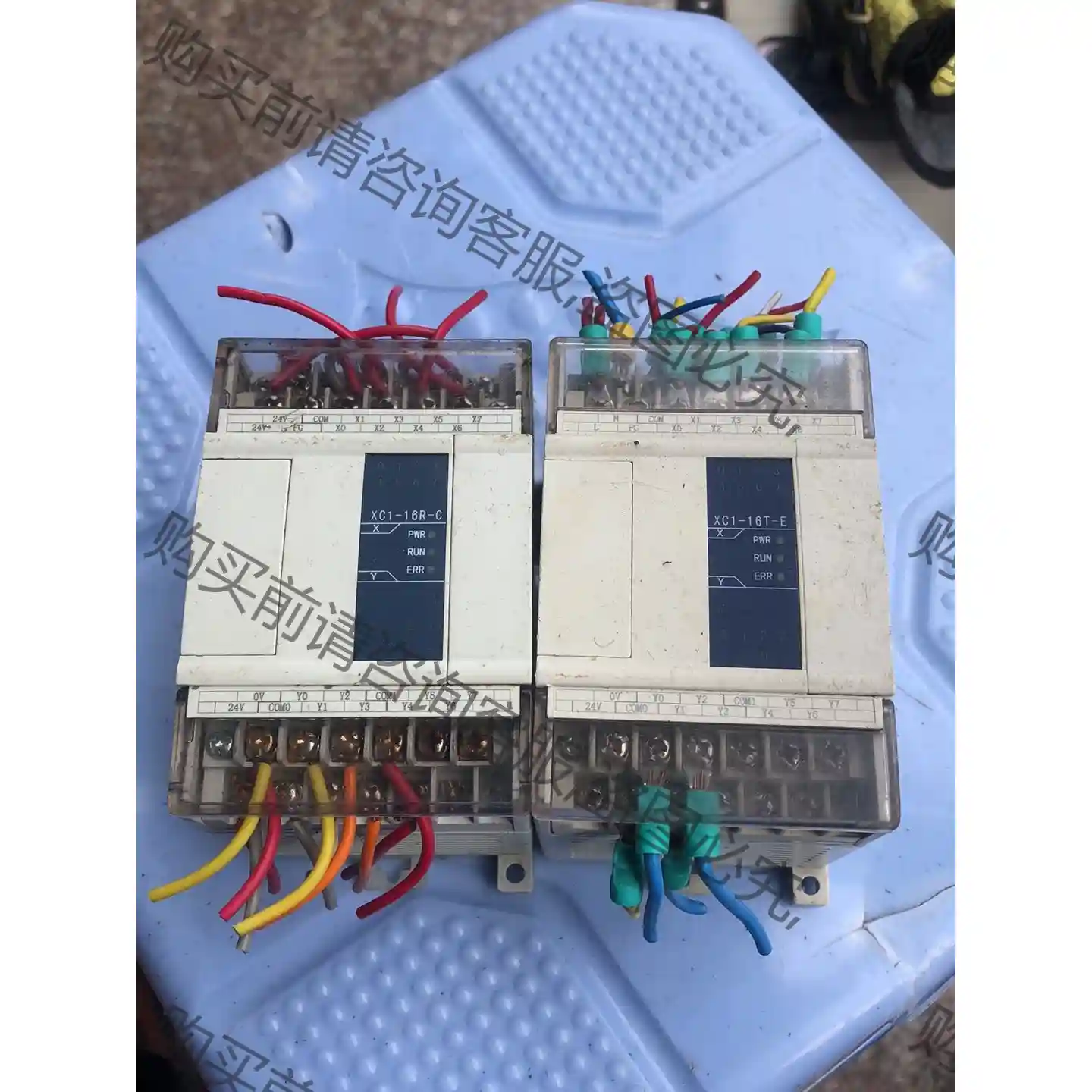 信捷XC1-16T-E。XC1-16R-C拆机件。功能包好 先议价 包上机好用