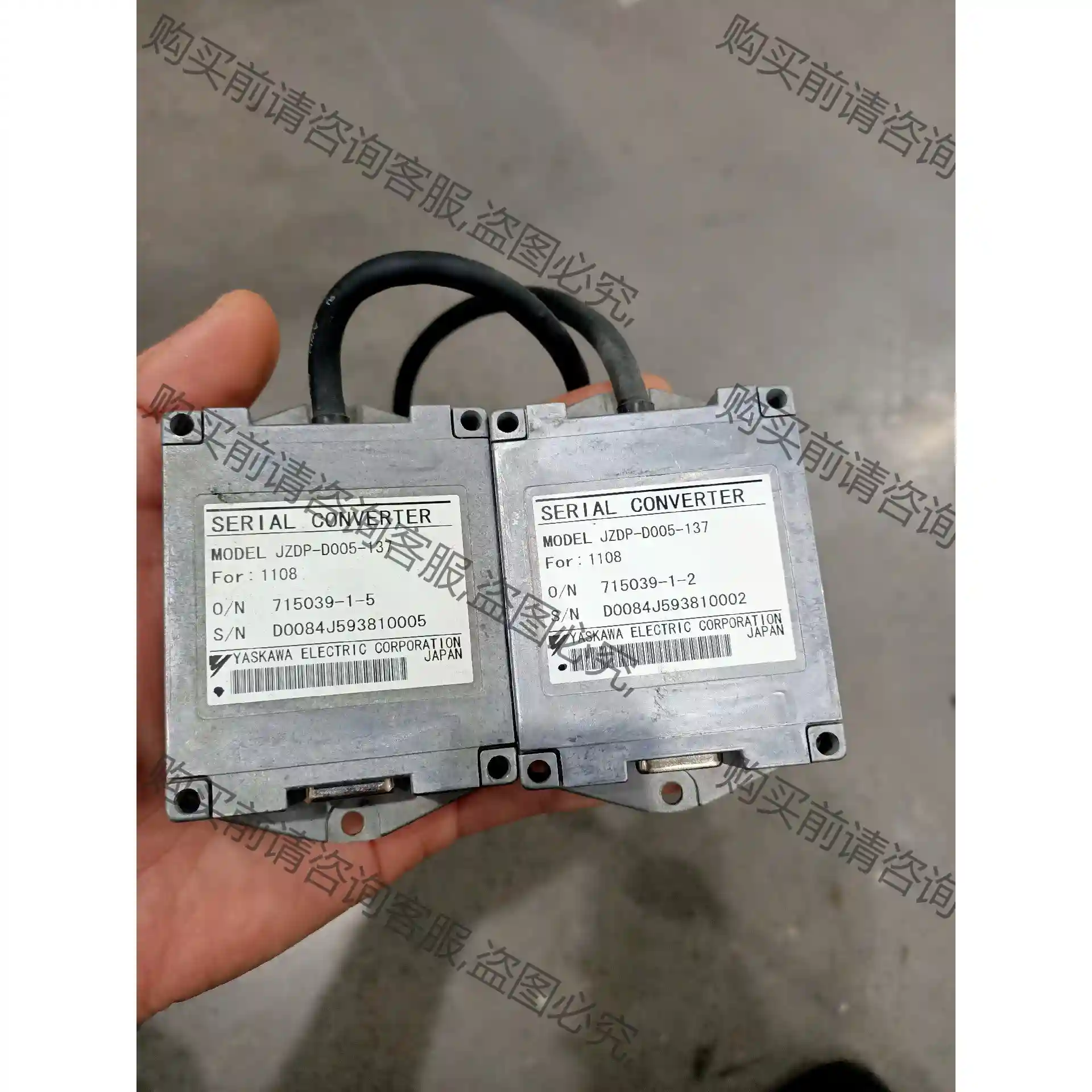 驱动器/控制器原装拆机 Yaskawa JZDP-D005- 先议价 包上机好用