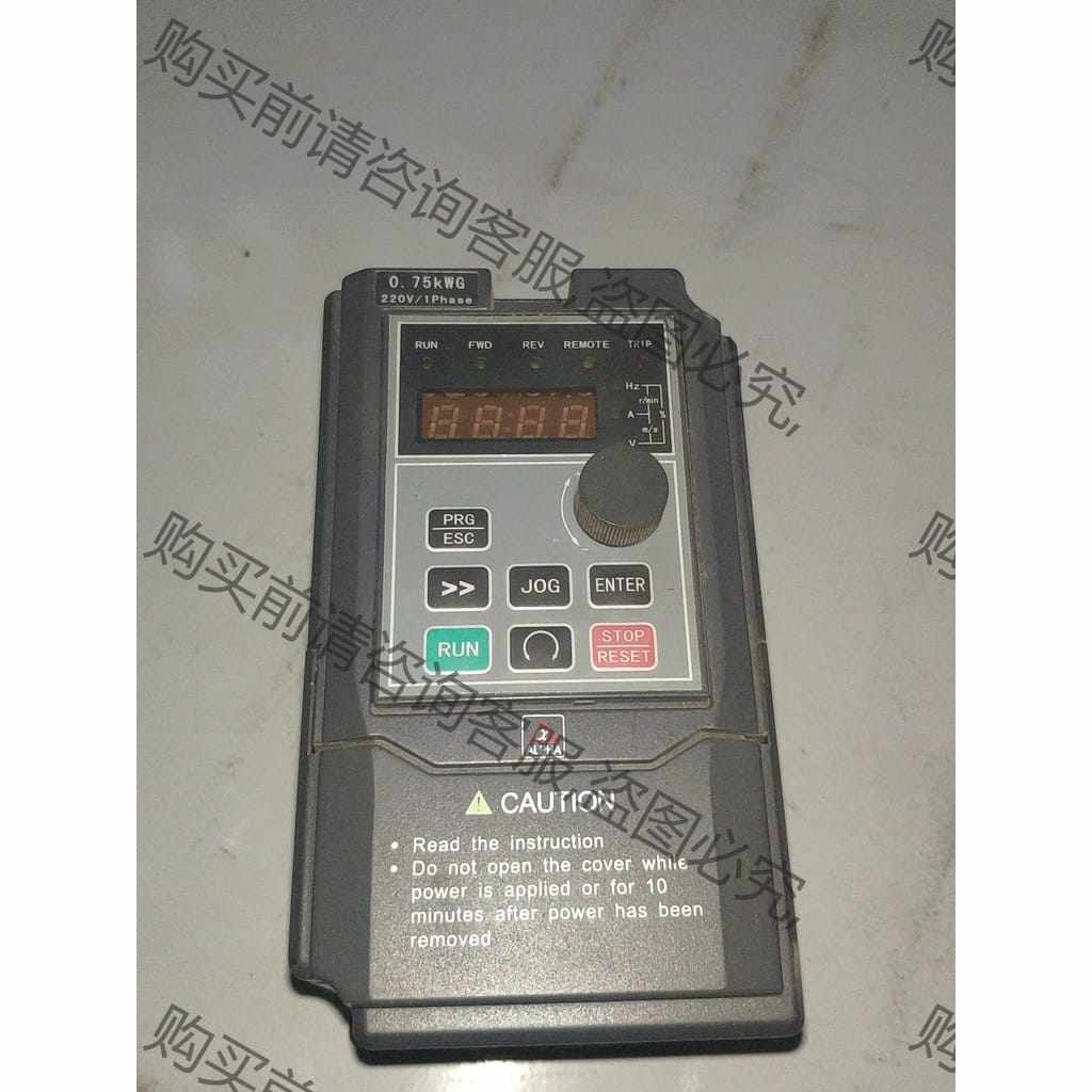 功能正常议价 阿尔法变频器ALPH6000E-S2R75GB 0.75k