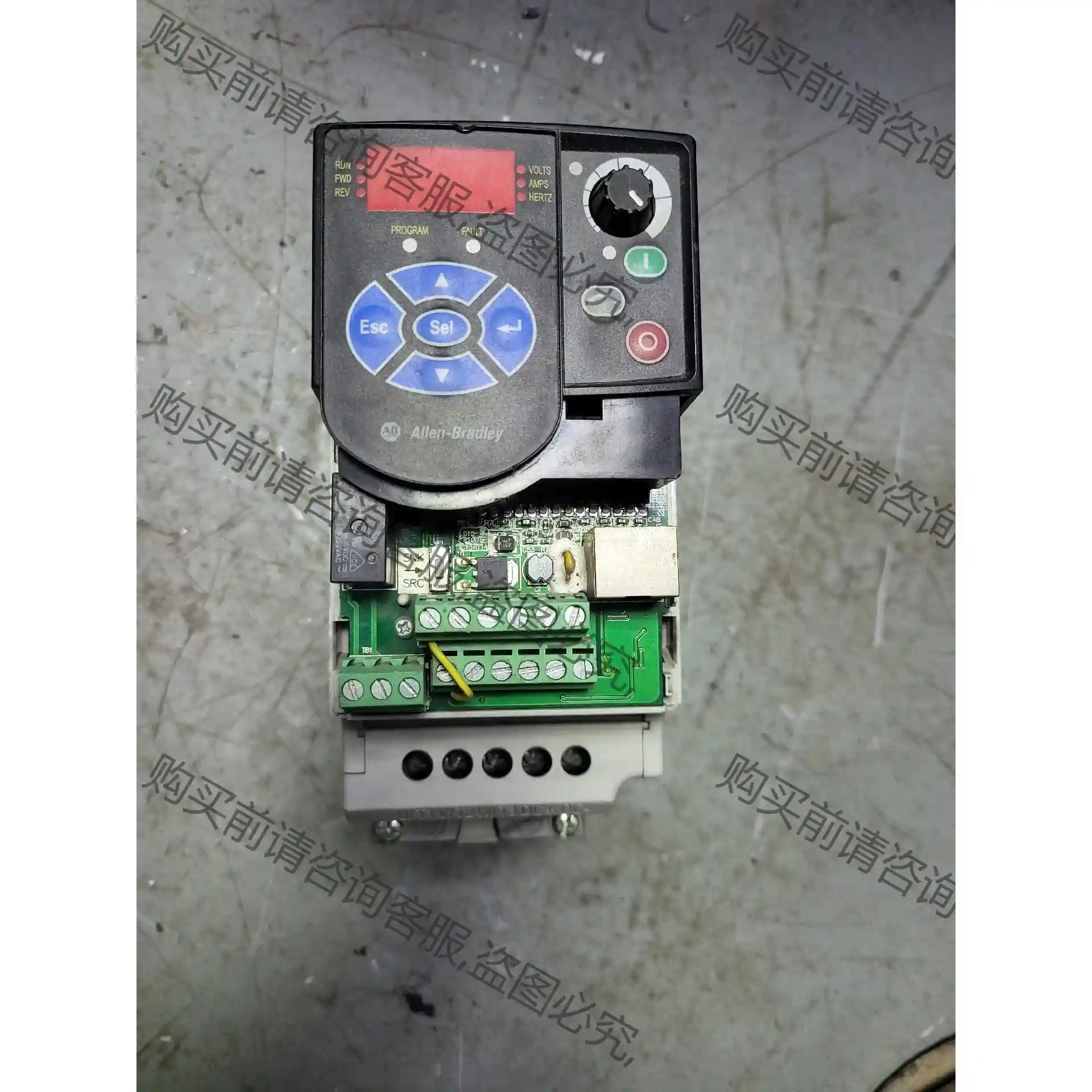 AB变频器0.75KW 22F-A4P2N103 原装拆机， 先议价 包上机好用