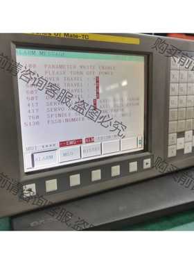 功能正常议价 发那科0i Mate TC系统A02B-0311-B520功