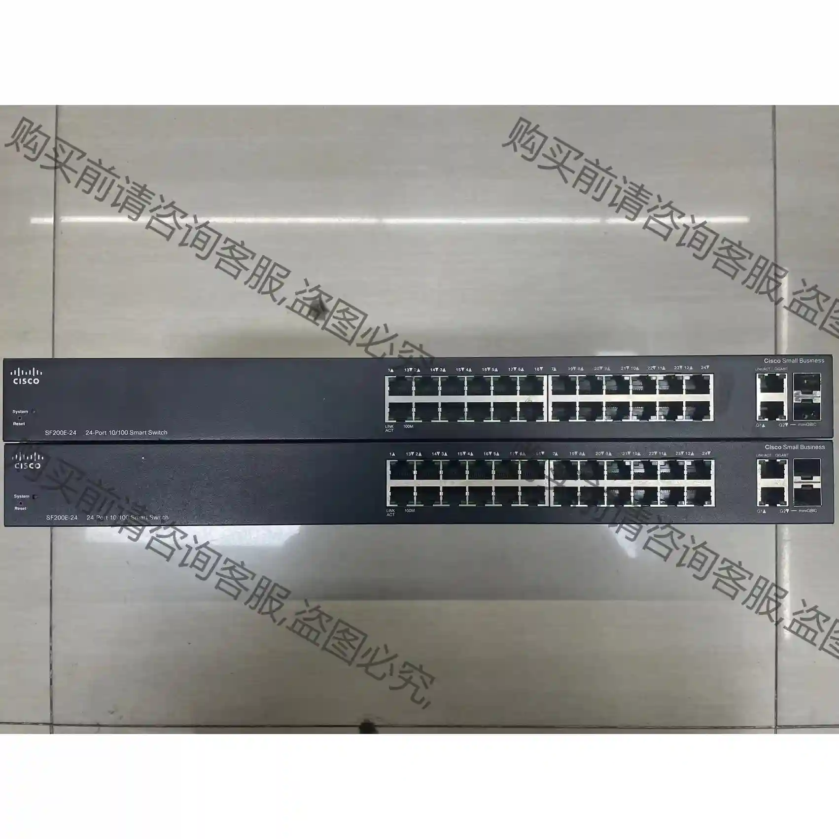 思科SF200E-24 思科24口百兆管理交换机 24口百兆 先议价 包上机