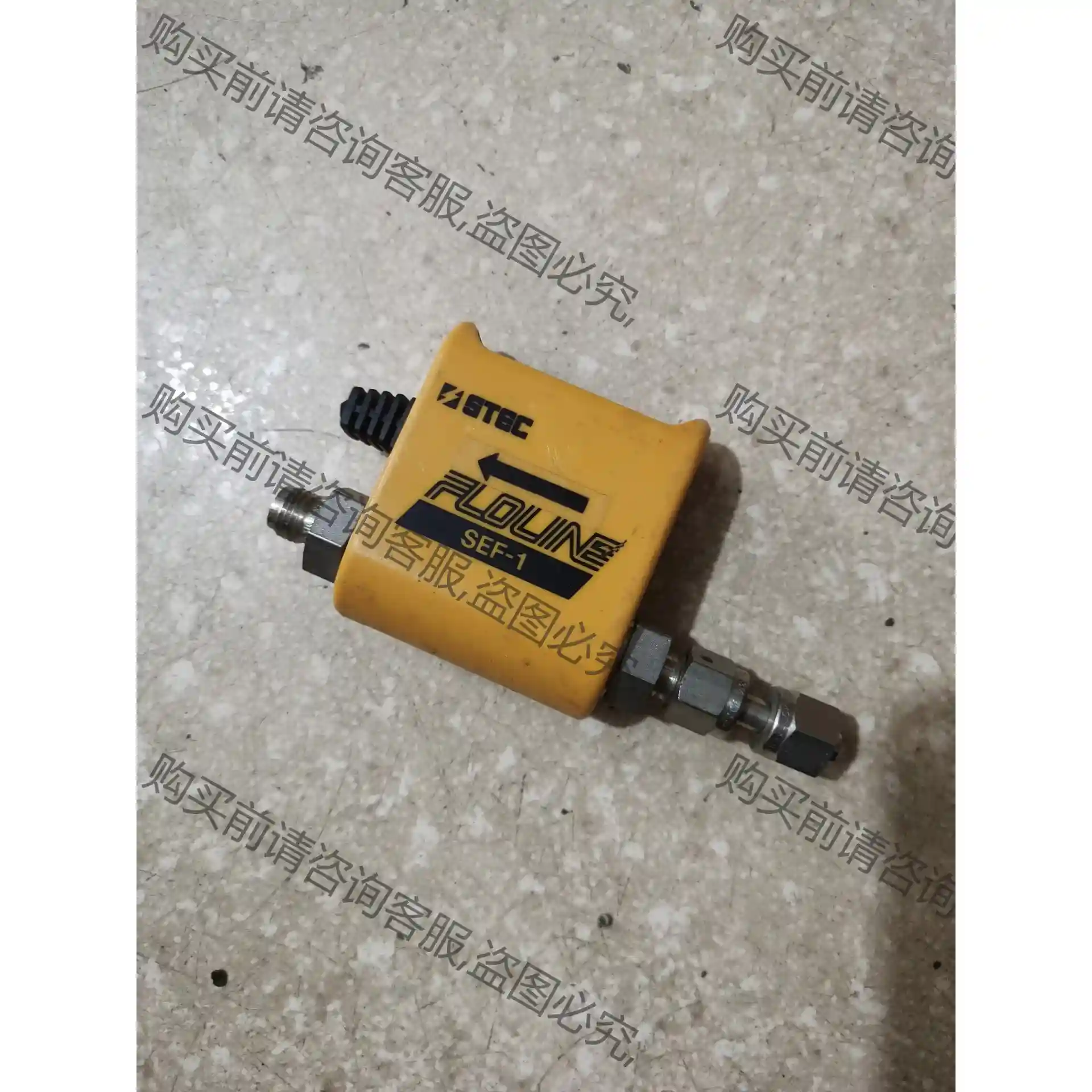 SEF-1N进口数显流量计，拆机包好 先议价 包上机好用